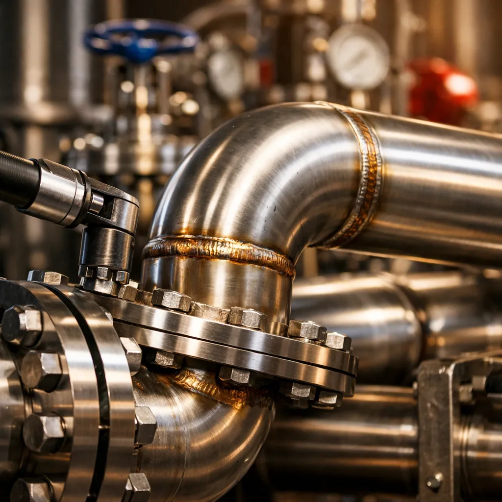 Tuyauterie industrielle acier et inox - Réseaux hydrauliques et thermiques