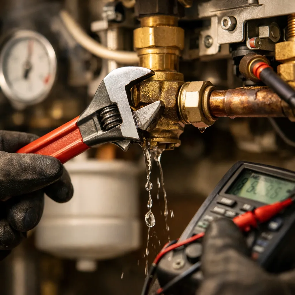 Maintenance et dépannage chauffage 24/7 - Recherche de fuites